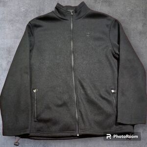 Izod Black Zip Up Sweater